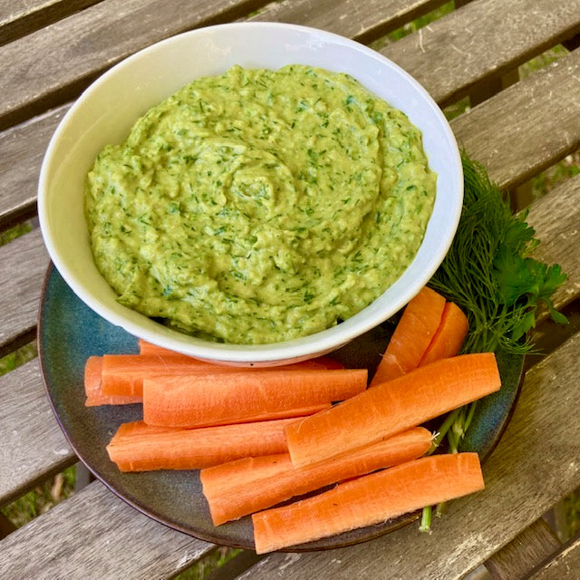 Green Goldess Vegan Dip – Pepo Farms