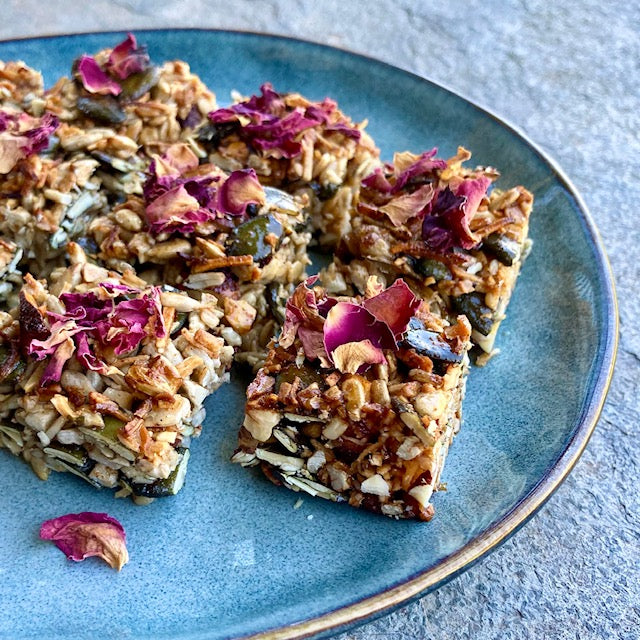 Persian Spiced Seed & Nut Slice – Pepo Farms