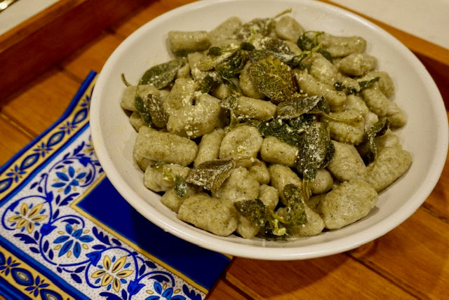 Burnt Butter and Sage Gnocchi with Pumpkin Seed Flour – Pepo Farms
