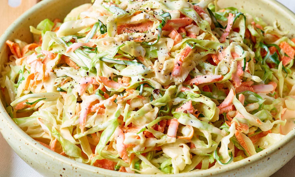 Coleslaw with Egg Free Mayonnaise – Pepo Farms