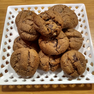Chewy Hazelnut & Pumpkin Seed Cookies