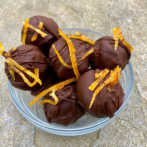 Vegan Chocolate Orange Truffles
