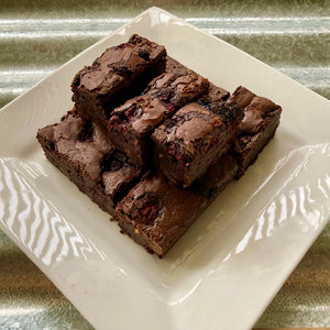 Chocolate Raspberry Brownies
