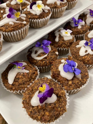 Pecan Orange & Poppy Seed Muffins