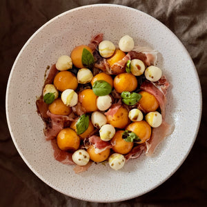 Pepo's Proscuitto Melone with Bocconcini
