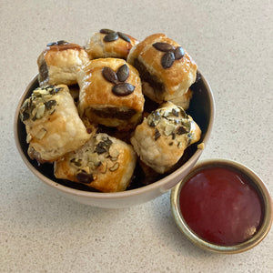 Pepo's Sausage Rolls with hidden nutrition