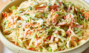 Coleslaw with Egg Free Avocado Mayonnaise