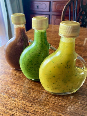 A Trio of dressings