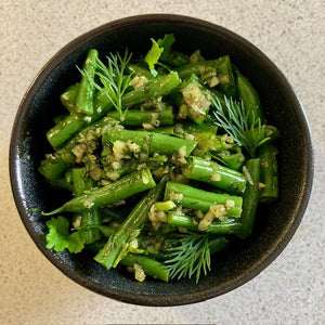 Warm Green Bean Salad