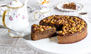 Walnut Orange and Poppy Seed Cake with Walnut Flour