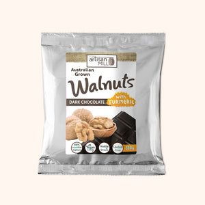 Chocolate Turmeric Walnuts