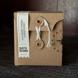 Lemongrass & Green Clay Bath Bomb