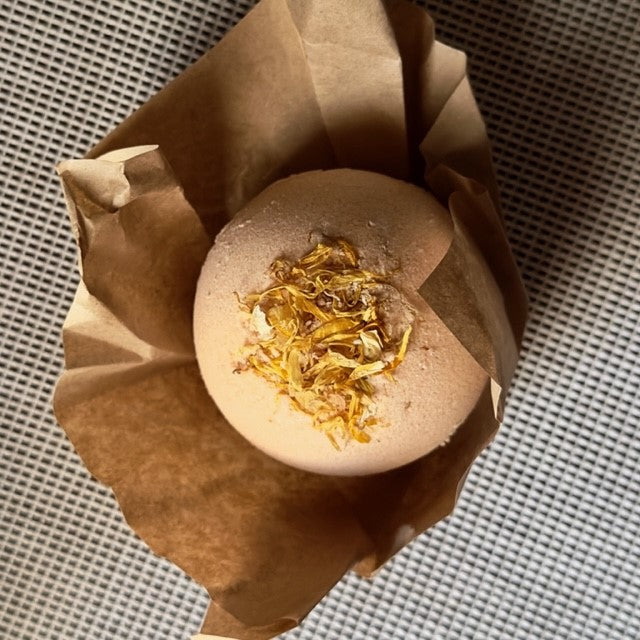 Gather + Harvest Orange & Red Clay Bath Bomb