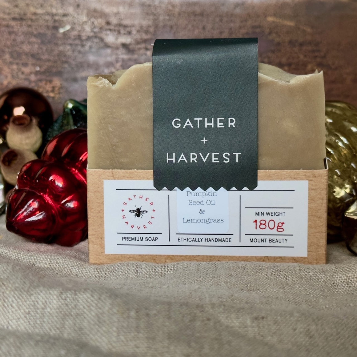 Pumpkin Seed Oil & Lemongrass Soap